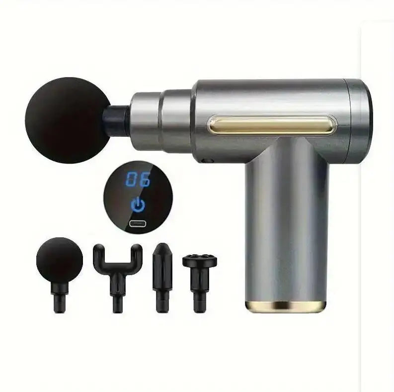 Mini Muscle Massage Gun Portable Body Massager Deep Handheld Percussion Massager For Body Back And Neck Leg