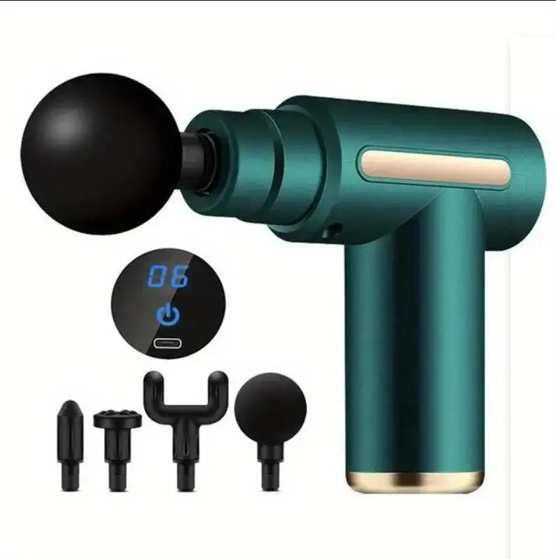 Mini Muscle Massage Gun Portable Body Massager Deep Handheld Percussion Massager For Body Back And Neck Leg