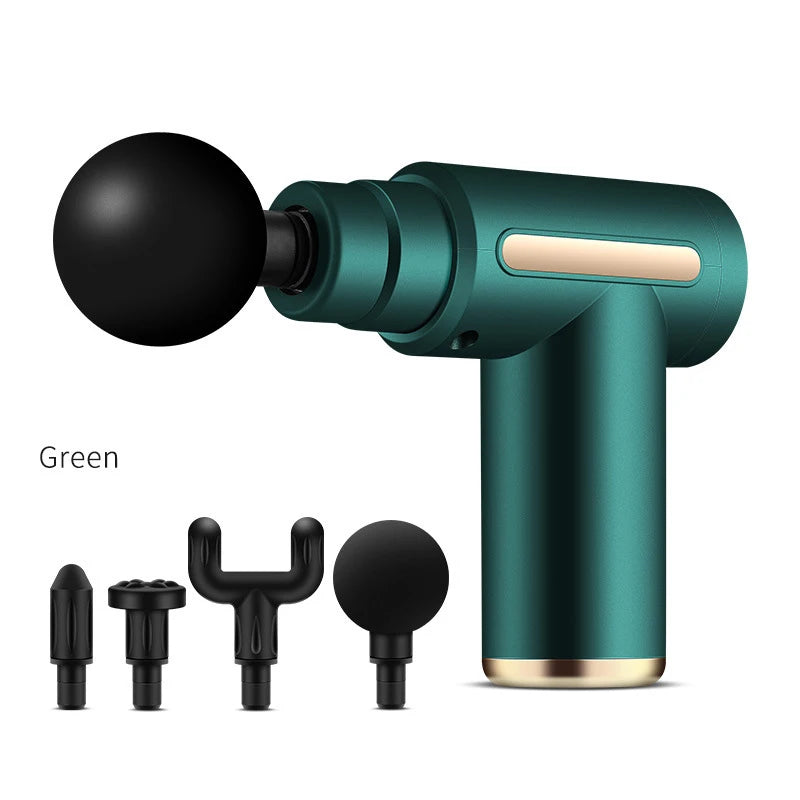 Mini Muscle Massage Gun Portable Body Massager Deep Handheld Percussion Massager For Body Back And Neck Leg